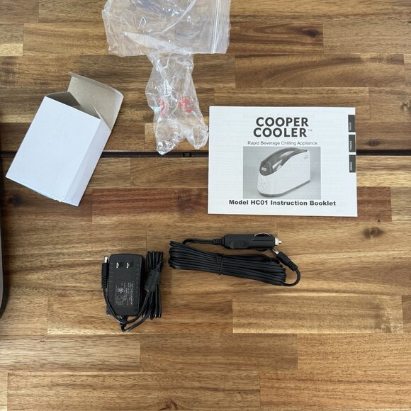 Cooper Cooler Rapid Beverage Wine Chiller Chill on Demand TailGater READ*!! - Picture 15 of 16